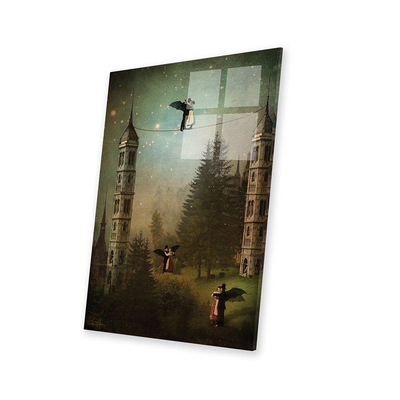 Danse des vampires, impression sur verre acrylique