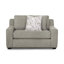 Canapé modulaire 3 pièces avec canapé, fauteuil et siège amovible Wilmot-112307150