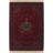 Doughman Oriental Floral Antique Red Fringed Wool Area Rug-1784712969