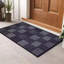 Modern Non-Slip Area Rugs – Anthracite – Living Room, Hallway Runner, Kitchen & Door Mat – Multiple Sizes-1043798132