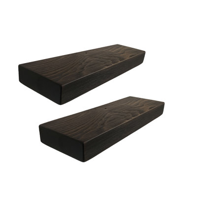 Mcevoy 2 Piece Pine Floating Shelf