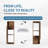 Bathroom Storage, Floating Bathroom Storage With Soft Close Door-648751965