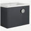 Meuble-lavabo de 28 po avec lavabo en céramique, pour petite salle de bain, meuble-lavabo avec porte-120102227-120102228