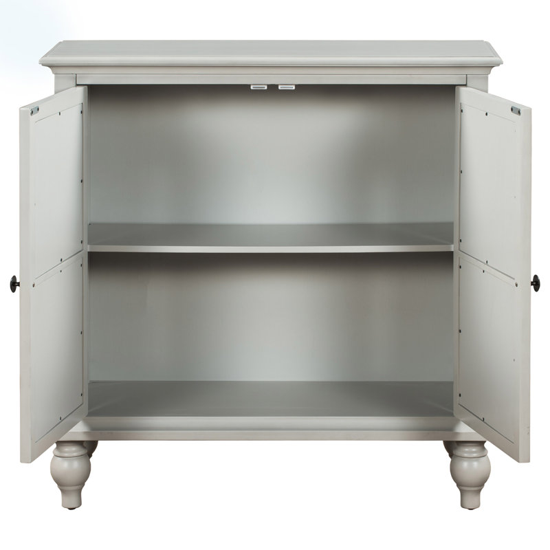 Buffet de 33,4 po de largeur Denville, Gris