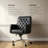 Button Tufted Faux Leather Office Task Chair with Padding-1382872557