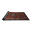 Tapis traditionnel rouge / noir / gris-514212087