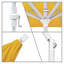 Parasol 9 'Market Sunbrella-87588075