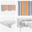 VidaXL Polyester Cover Retractable Patio Awning-125122274-125122278-125122284