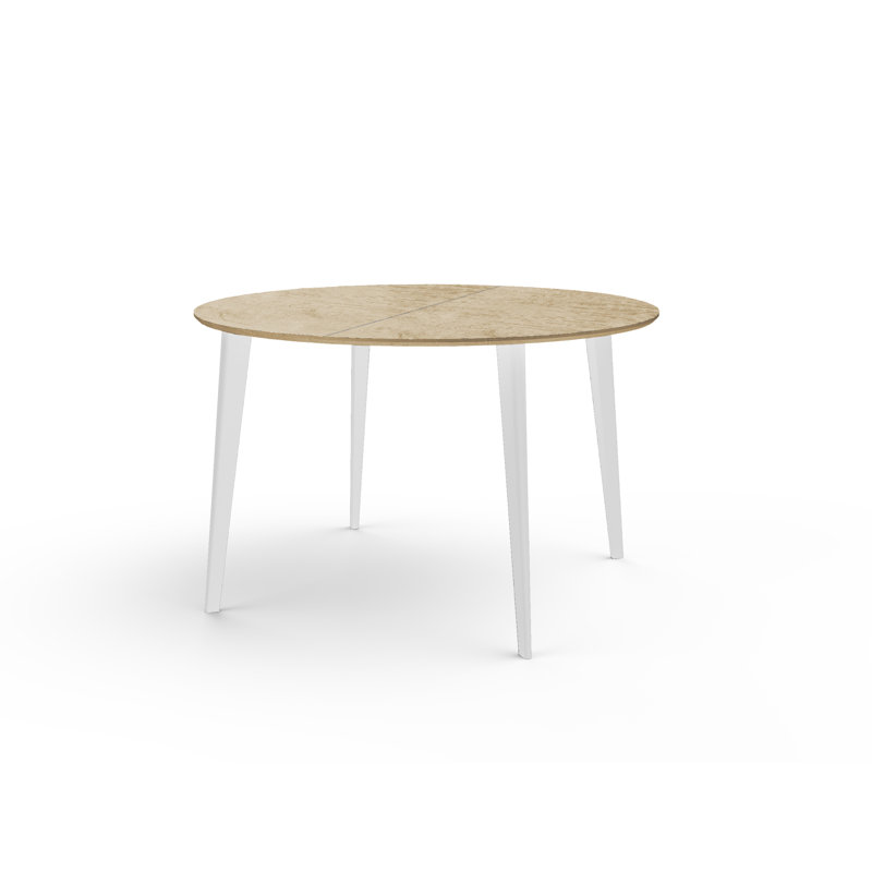 AIACE Dining Table, Transparent, Graphite, H77 x L240 x W90cm