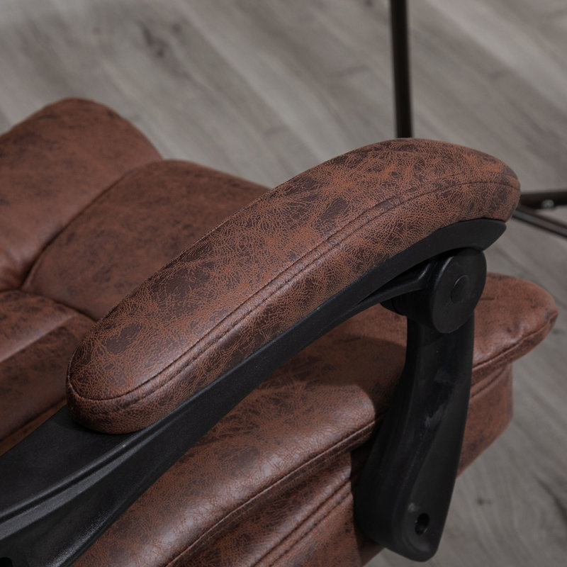 Ebern Designs Ludwik Executive Chair, Brown