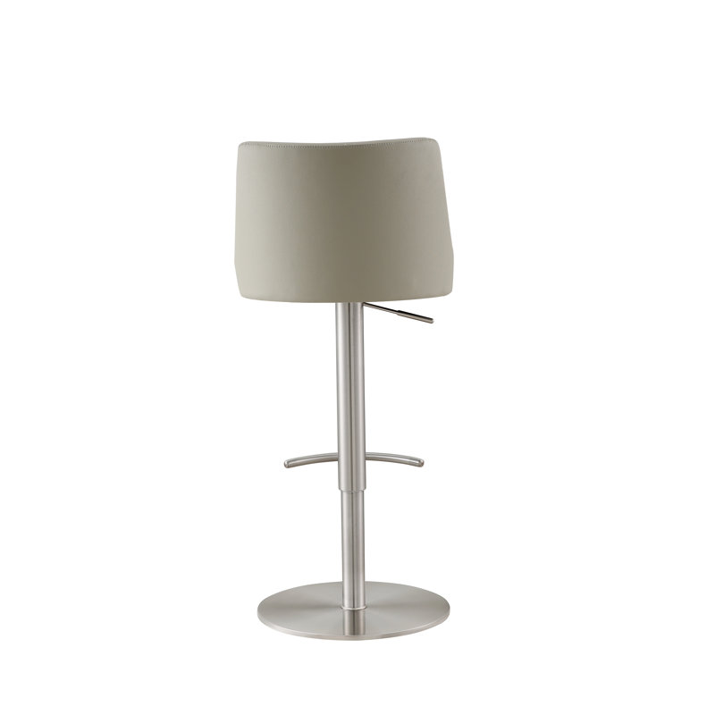 Tabouret Watseka, Gris clair