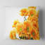 Coussin à fleurs orange-30722076-30722080