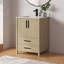 Ensemble de meuble-lavabo simple autoportant 24 po Aura avec plateau et dosseret en marbre d'ingénierie Aura-365611728