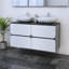 Meuble-lavabo double 47,2 po avec dessus Kaydin-935074321-935074320