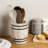 White Barrel Design Kitchen Cooking Utensil Holder	