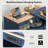 Rolling Kitchen Island With Extended Table-352913044