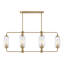 Lustre linéaire à 6 lumières Nunley-810315437