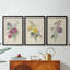 Antique Garden Bouquet I - Toile tendue avec châssis sur mesure - 3 pièces-798639642