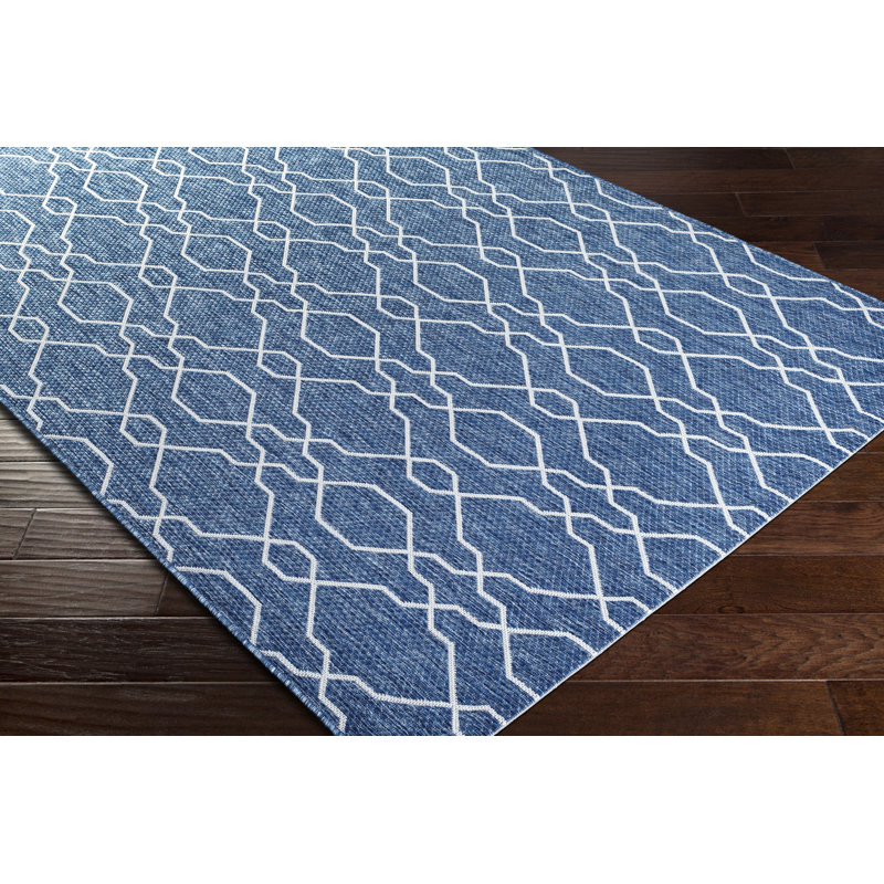 Wisser Geometric Rug, Oval 6'7" x 9'