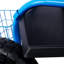 Siège de chariot de jardin à roulettes avec roues et plateau à outils, siège pivotant à 360 °, bleu-121794878