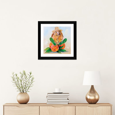 "Mr. Easterday de Peaches" par Karen Weber, reproduction d’art