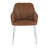 Cyr 19'' H Faux Leather Upholstered Armchair-1932761830-1932761835