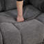 Ensemble de salon inclinable 2 pièces en microfibre avec surdimensionné fauteuil releveur et causeuse manuelle-123333324