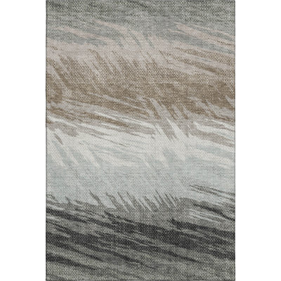 Premium Machine Washable Mayfield AMF2272 Striped Rug