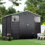 Kemmerer 8ft. 1 in. W x 8ft. 6 in. D Metal Shiplap Apex Garden Shed