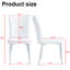 Ensemble de 4 chaises de bureau Modern
