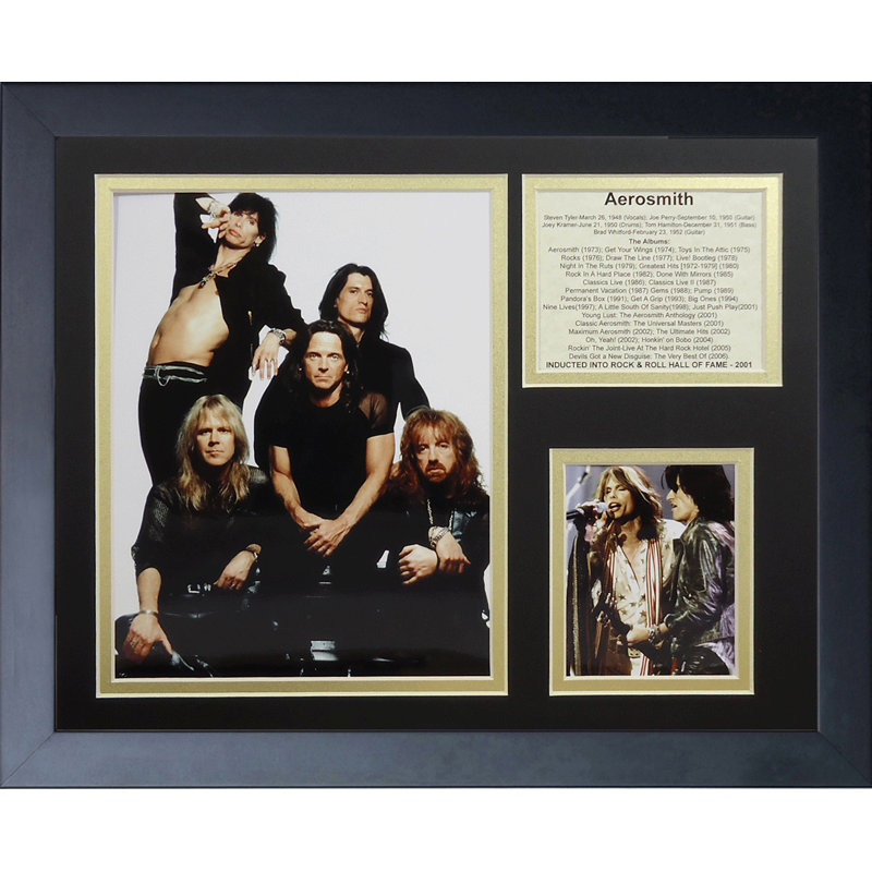 Souvenirs encadrée Aerosmith