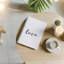 Ensemble de 3 livres décoratifs blancs pliables avec typographie noire pour table basse, bureau et bureau à domicile