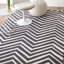 Tapis gris anthracite / ivoire Wolfenbarger-23233751
