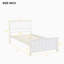 Classic Wooden Platform Bed Frame-129345130