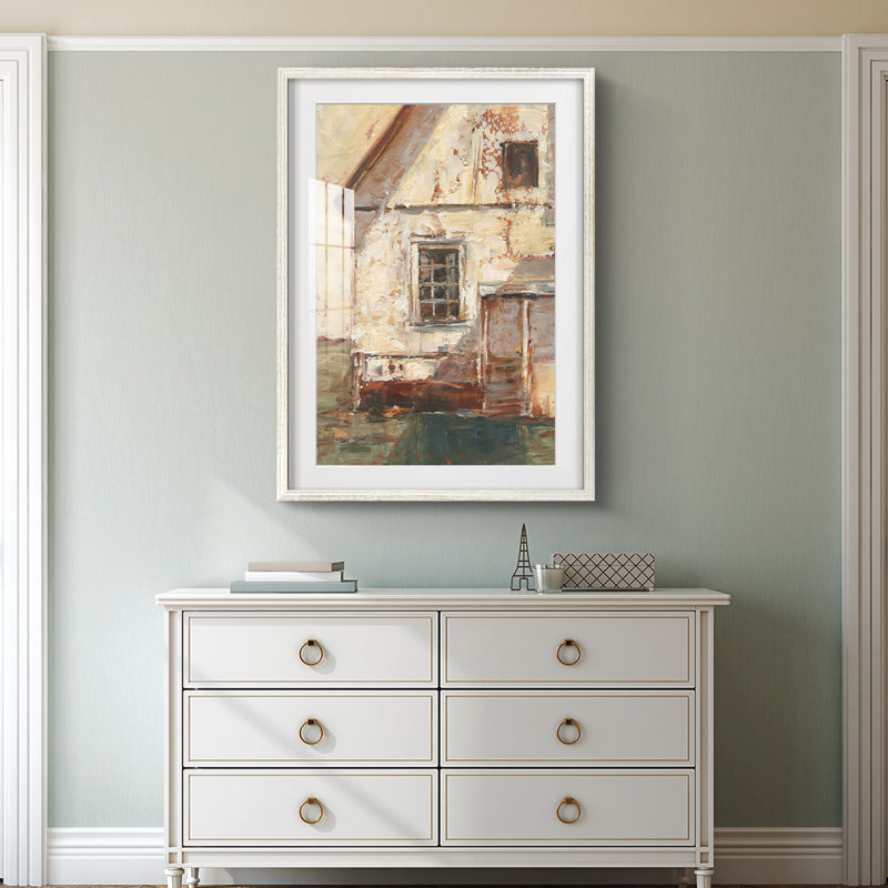 Dreaming II - Toile tendue avec châssis, H 28,5 po x l 20,5 po, Blanc