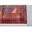 Tapis bleu marine / orange / corail 5 po x 7 po