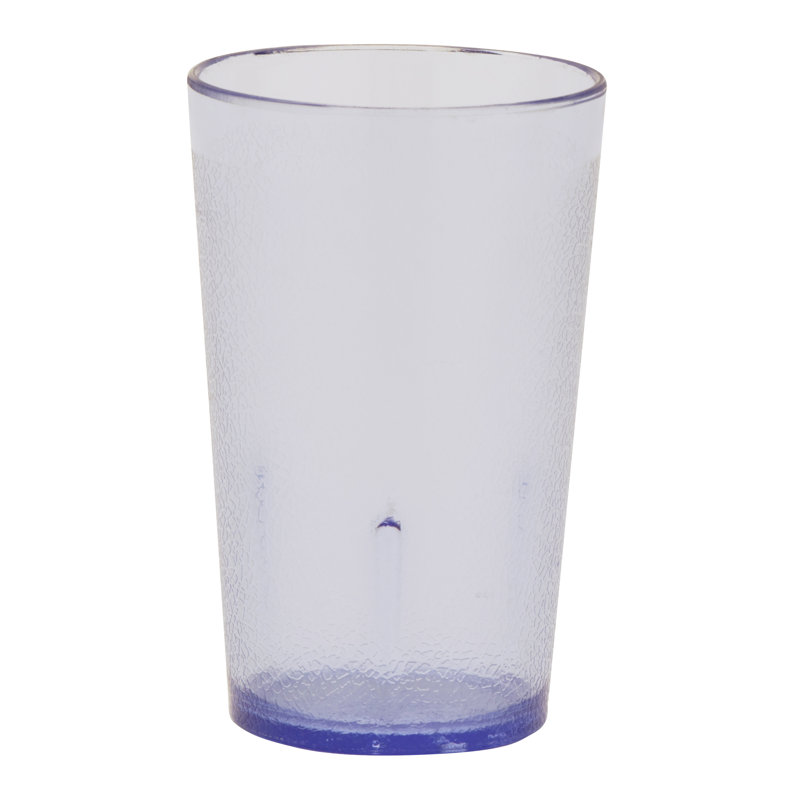 GET Gobelets de restaurant en plastique robustes, Verre, Bleu