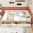 Upholstered Daybed with Built-in USB Ports and Two Storage Drawers-1190953288