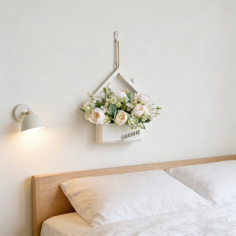 Wall-Mounted Artificial Flower