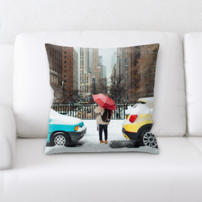 Popel New York City Shots Throw Pillow