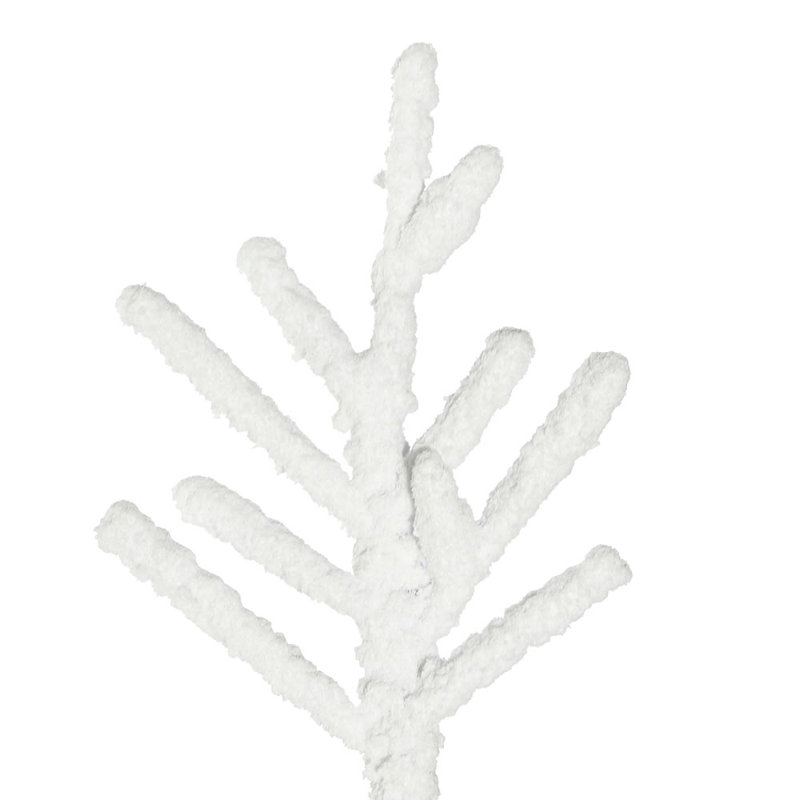 Arbre de Noël artificiel pin floqué Kuna, H 7,5 pi