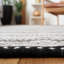 Tapis rayé kilim 102 noir / ivoire-905066401