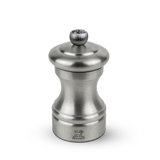 Peugeot Bistro Chef Zirlion Salt Mill, Stainless Steel, 4 inch