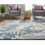 Tapis rectangulaire en laine 12 pi x 15 pi Breayla