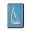 Reproduction d'art d'un voilier bleu par Intemporalis-963938487-963938474