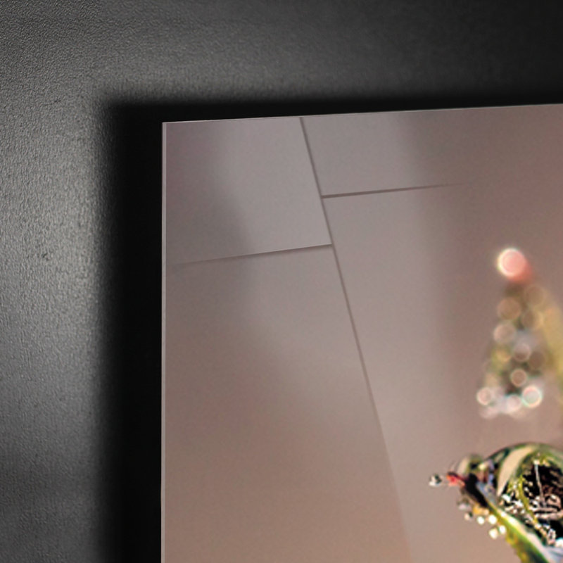 Flower With Dew Drops by Giallobus - No Frame Print on Plastic / Acrylic, 65cm H x 65cm W