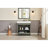 36" Solid Wood Bathroom Vanity with 1" Engineered Marble Top, Single Sink-240842219-240842218