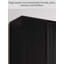 Armoire à portes coulissantes en bois d'hévéa de style américain-843629006
