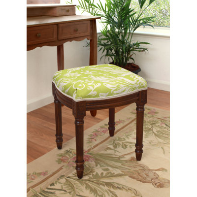 Camilly Solid Wood Accent Stool