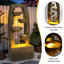 Fontaine d'eau de jardin moderne et moderne avec cascade et cascade de 4 niveaux pour terrasse-129435072